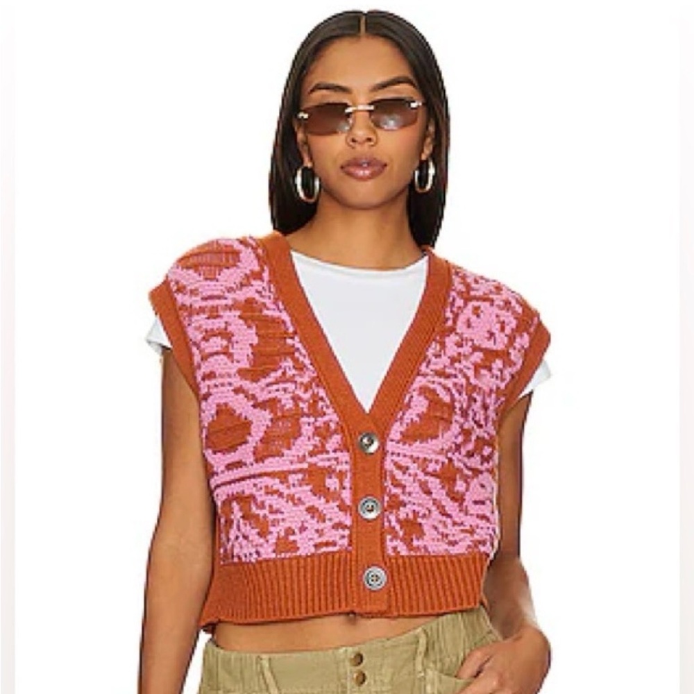 Free People sz medium sweater vest